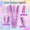 Leitee 24 Pcs Kpop Party Favors, Mini Bubble Wands Crack Print Bubble Wands for Kpop Birthday Party Decoration Goodie Bags Piata Treat Bags Stuffers Prize view 3