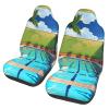 LPLSNWS Flamingo and Swimming Pool Patterned, Durable Car Seat Covers, 2-Pack Suitable for Passenger Cars, Trucks, Commercial Vehicles, and Marine Seats view 1