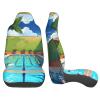 LPLSNWS Flamingo and Swimming Pool Patterned, Durable Car Seat Covers, 2-Pack Suitable for Passenger Cars, Trucks, Commercial Vehicles, and Marine Seats view 4