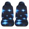 LPLSNWS Cartoon Blue Star Patterned, Durable Car Seat Covers, 2-Pack Suitable for Passenger Cars, Trucks, Commercial Vehicles, and Marine Seats view 2