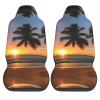LPLSNWS Sunset Beach Patterned, Durable Car Seat Covers, 2-Pack Suitable for Passenger Cars, Trucks, Commercial Vehicles, and Marine Seats view 2