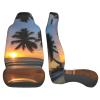LPLSNWS Sunset Beach Patterned, Durable Car Seat Covers, 2-Pack Suitable for Passenger Cars, Trucks, Commercial Vehicles, and Marine Seats view 4