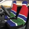 LPLSNWS Flag of The Gambia Patterned, Durable Car Seat Covers, 2-Pack Suitable for Passenger Cars, Trucks, Commercial Vehicles, and Marine Seats view 3