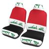 LPLSNWS Iraqi Flag Patterned, Durable Car Seat Covers, 2-Pack Suitable for Passenger Cars, Trucks, Commercial Vehicles, and Marine Seats view 1
