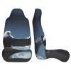 LPLSNWS Eagle Under The Stars Patterned, Durable Car Seat Covers, 2-Pack Suitable for Passenger Cars, Trucks, Commercial Vehicles, and Marine Seats view 4