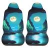 LPLSNWS Water Moon Cave Patterned, Durable Car Seat Covers, 2-Pack Suitable for Passenger Cars, Trucks, Commercial Vehicles, and Marine Seats view 2
