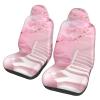 LPLSNWS Cherry Blossom White Staircase Patterned, Durable Car Seat Covers, 2-Pack Suitable for Passenger Cars, Trucks, Commercial Vehicles, and Marine Seats view 1
