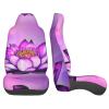 LPLSNWS Purple Lotus Patterned, Durable Car Seat Covers, 2-Pack Suitable for Passenger Cars, Trucks, Commercial Vehicles, and Marine Seats view 4