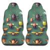LPLSNWS Insect Atlas Patterned, Durable Car Seat Covers, 2-Pack Suitable for Passenger Cars, Trucks, Commercial Vehicles, and Marine Seats view 2