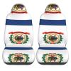 LPLSNWS West Virginia Flag Patterned, Durable Car Seat Covers, 2-Pack Suitable for Passenger Cars, Trucks, Commercial Vehicles, and Marine Seats view 2