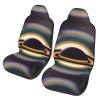 LPLSNWS Beautiful Saturn Patterned, Durable Car Seat Covers, 2-Pack Suitable for Passenger Cars, Trucks, Commercial Vehicles, and Marine Seats view 1