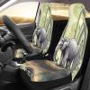 LPLSNWS Walking Elephant Patterned, Durable Car Seat Covers, 2-Pack Suitable for Passenger Cars, Trucks, Commercial Vehicles, and Marine Seats view 3