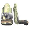 LPLSNWS Walking Elephant Patterned, Durable Car Seat Covers, 2-Pack Suitable for Passenger Cars, Trucks, Commercial Vehicles, and Marine Seats view 4