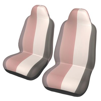 LPLSNWS A Warm and Rustic Colour Scheme Patterned, Durable Car Seat Covers, 2-Pack Suitable for Passenger Cars, Trucks, Commercial Vehicles, and Marine Seats