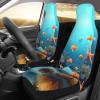 LPLSNWS Coral Fish Underwater Patterned, Durable Car Seat Covers, 2-Pack Suitable for Passenger Cars, Trucks, Commercial Vehicles, and Marine Seats view 3