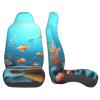 LPLSNWS Coral Fish Underwater Patterned, Durable Car Seat Covers, 2-Pack Suitable for Passenger Cars, Trucks, Commercial Vehicles, and Marine Seats view 4