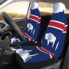 LPLSNWS Wyoming State Flag Patterned, Durable Car Seat Covers, 2-Pack Suitable for Passenger Cars, Trucks, Commercial Vehicles, and Marine Seats view 3