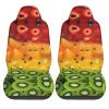 LPLSNWS Fresh Fruit Patterned, Durable Car Seat Covers, 2-Pack Suitable for Passenger Cars, Trucks, Commercial Vehicles, and Marine Seats view 2