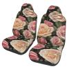 LPLSNWS Many Beautiful Roses Patterned, Durable Car Seat Covers, 2-Pack Suitable for Passenger Cars, Trucks, Commercial Vehicles, and Marine Seats view 1