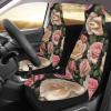 LPLSNWS Many Beautiful Roses Patterned, Durable Car Seat Covers, 2-Pack Suitable for Passenger Cars, Trucks, Commercial Vehicles, and Marine Seats view 3