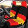 LPLSNWS Germany Flag Patterned, Durable Car Seat Covers, 2-Pack Suitable for Passenger Cars, Trucks, Commercial Vehicles, and Marine Seats view 3