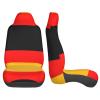 LPLSNWS Germany Flag Patterned, Durable Car Seat Covers, 2-Pack Suitable for Passenger Cars, Trucks, Commercial Vehicles, and Marine Seats view 4