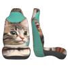 LPLSNWS A Curious Cat Patterned, Durable Car Seat Covers, 2-Pack Suitable for Passenger Cars, Trucks, Commercial Vehicles, and Marine Seats view 4