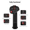 HOTRC DS-4A One-Hand RC Controller System with E-6A 6CH Receiver, 2.4GHz FHSS Transmitter with Cruise Control, Up to 400m Range for RC Crawler, Trail Truck, Drift Car, Boat and Robot view 4