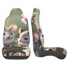 LPLSNWS Mouse in Love Patterned, Durable Car Seat Covers, 2-Pack Suitable for Passenger Cars, Trucks, Commercial Vehicles, and Marine Seats view 4
