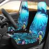 LPLSNWS Submarine Coral Rays Patterned, Durable Car Seat Covers, 2-Pack Suitable for Passenger Cars, Trucks, Commercial Vehicles, and Marine Seats view 3