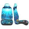 LPLSNWS Submarine Coral Rays Patterned, Durable Car Seat Covers, 2-Pack Suitable for Passenger Cars, Trucks, Commercial Vehicles, and Marine Seats view 4