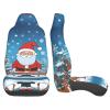 LPLSNWS Cute Christmas Deer Patterned, Durable Car Seat Covers, 2-Pack Suitable for Passenger Cars, Trucks, Commercial Vehicles, and Marine Seats view 4