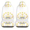 LPLSNWS Rhode Island State Flag Patterned, Durable Car Seat Covers, 2-Pack Suitable for Passenger Cars, Trucks, Commercial Vehicles, and Marine Seats view 2