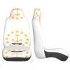 LPLSNWS Rhode Island State Flag Patterned, Durable Car Seat Covers, 2-Pack Suitable for Passenger Cars, Trucks, Commercial Vehicles, and Marine Seats view 4