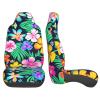 LPLSNWS Colorful Flowers Patterned, Durable Car Seat Covers, 2-Pack Suitable for Passenger Cars, Trucks, Commercial Vehicles, and Marine Seats view 4