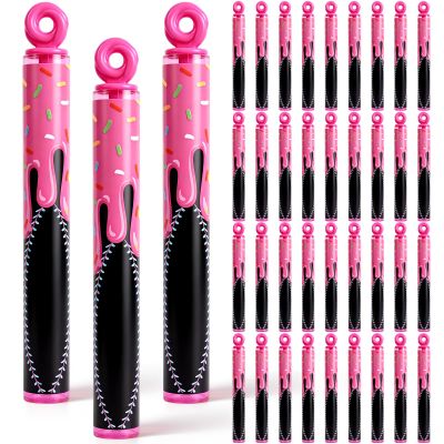 Leitee 36 Pcs Baseball Ice Cream Drip Party Favors, Mini Bubble Wands Ice Cream Drip Print Bubble Wands for Baseball Birthday Party Decoration Goodie Bags Piata Treat Bags Stuffers Team Prize