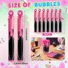 Leitee 36 Pcs Baseball Ice Cream Drip Party Favors, Mini Bubble Wands Ice Cream Drip Print Bubble Wands for Baseball Birthday Party Decoration Goodie Bags Piata Treat Bags Stuffers Team Prize view 2