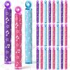 Leitee 24 Pcs Kpop Party Favors, Mini Bubble Wands Crack Print Bubble Wands for Kpop Birthday Party Decoration Goodie Bags Piata Treat Bags Stuffers Prize view 1