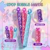 Leitee 24 Pcs Kpop Party Favors, Mini Bubble Wands Crack Print Bubble Wands for Kpop Birthday Party Decoration Goodie Bags Piata Treat Bags Stuffers Prize view 3