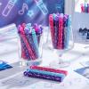 Leitee 24 Pcs Kpop Party Favors, Mini Bubble Wands Crack Print Bubble Wands for Kpop Birthday Party Decoration Goodie Bags Piata Treat Bags Stuffers Prize view 4