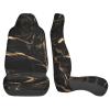 LPLSNWS Black Gold Marble Patterned, Durable Car Seat Covers, 2-Pack Suitable for Passenger Cars, Trucks, Commercial Vehicles, and Marine Seats view 4