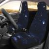 LPLSNWS Serene Blue Night View Patterned, Durable Car Seat Covers, 2-Pack Suitable for Passenger Cars, Trucks, Commercial Vehicles, and Marine Seats view 3