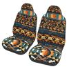 LPLSNWS African Tribal Ethnic Texture Patterned, Durable Car Seat Covers, 2-Pack Suitable for Passenger Cars, Trucks, Commercial Vehicles, and Marine Seats view 1