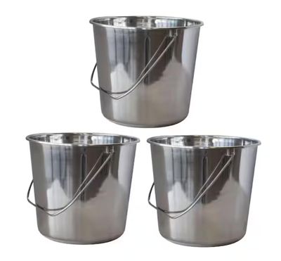 Stainless Steel Bucket Set (3-Pack) RF16471