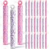 Leitee 24 Pcs Kpop Party Favors, Mini Bubble Wands Crack Print Bubble Wands for Kpop Birthday Party Decoration Goodie Bags Piata Treat Bags Stuffers Prize view 1