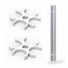 Sparix Fab High Chair Leg Clips, Set of 2 - Leg Storage Clips Compatible with IKEA Antilop High Chair - Space-Saving Chair Leg Holder for Travel, Restaurants & Home view 1