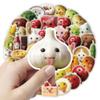 100Pcs Funny Food Stickers Pack, Waterproof Vinyl Cute Snack Decals for Water Bottle Laptop Suitcase Skateboard Scrapbook Journal, Kawaii Labels for Kids Teens Girls DIY Decor Party Gift Supplies view 3