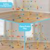 Fisher-Price Create Your Way Fort Builder 70 Piece Fort Building Kit for Kids, Build Your Own Indoor Fort, Construction Set with Rods and Connectors, DIY Play Space for Kids view 4