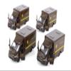 KiNSMART Box of 12 Mercedes-Benz Sprinter UPS Delivery Van, Brown 5476D - 1/48 Scale Diecast Model Cars view 2