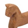 Omquot Wooden Rocking Horse Hand Carved Pine Table Decoration Gifts for Kids Decorative Ornaments for Home, Office and Bedroom view 3